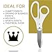 20 Inch Oversized Grand Opening Scissors - Giant White Sharp Ribbon Cutting Scissors Big Ribbon Cutting Ceremony for Inaugurations Business Openings and Special Events