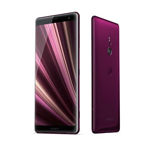 Sony Xperia XZ3 (H9493) 6GB / 64GB (Bordeaux Red) 6.0-inches LTE Dual SIM Factory Unlocked - International Stock No Warranty