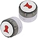 NOVINO Grill Knobs for Weber Summit,2-Pack 91538 Lighted Control Grill Knobs for Weber Summit 2012+ 400/600 Series E-470 670, S-460 470 660 670