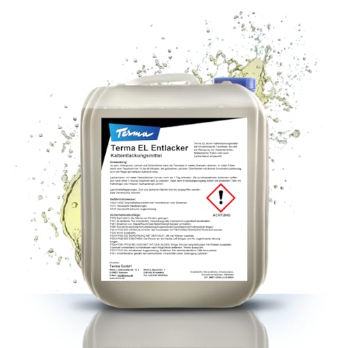 Terma EL Entlacker 11 kg (10 Liter Kanister), Kaltentlacker, Felgenentlacker, Entlackungsmittel, Felgen Entlacker