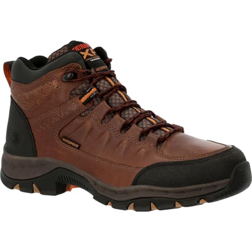 Chaussures de randonnée imperméables Durango Renegade XP en cuir Dark Earth premium