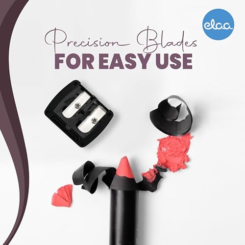 Image of [Ear Lobe & Accessories] Eyebrow Pencil /Lip Liner Sharpener | (2-in-1) for Jumbo & Regular Pencil Sharpener (1 Pc)