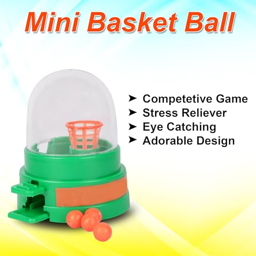 Image of Asian Mini Basketball & Slide N' Match Game Combo Pack - Travel & Pocket Game for Kids | Indoor & Outdoor Fun | Birthday & Return Gift for 3+ Years
