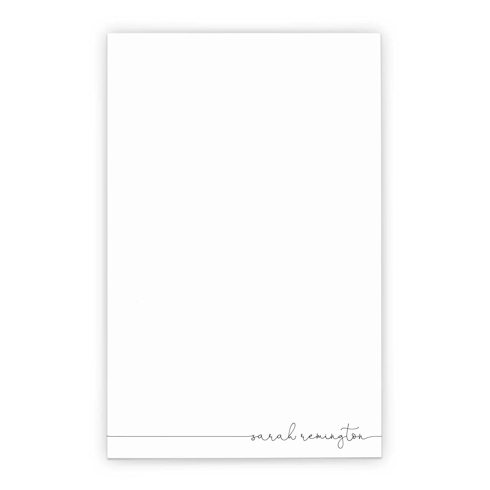 Simple Personalized Stationary Paper and Envelopes Set, Personalized Notepad for Women Letter Writing Paper, Personalized Stationery Paper and