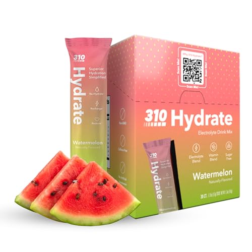 310 Nutrition Sugar Free Electrolytes Powder - Instant Hydration Packets