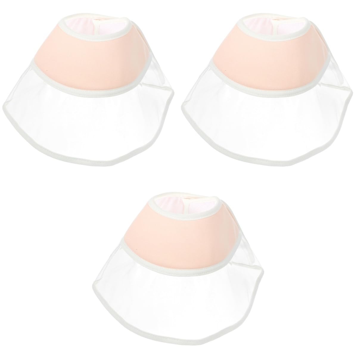 Collier de récupération pour chat Kisangel 3 pièces collerette confortable pour la maison