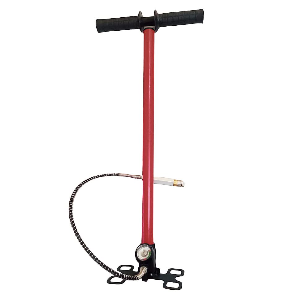 Bomba PCP Manual - Hinchador de Alta presión para carabinas, Rifles y Armas de Aire comprimido en General de 2 etapas (310 Bares / 4500 PSI)