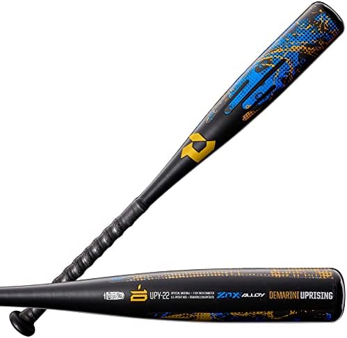 DeMarini 2022 Uprising Junior Big Barrel (-10) USSSA Youth Baseball Bat - 27"/17 oz