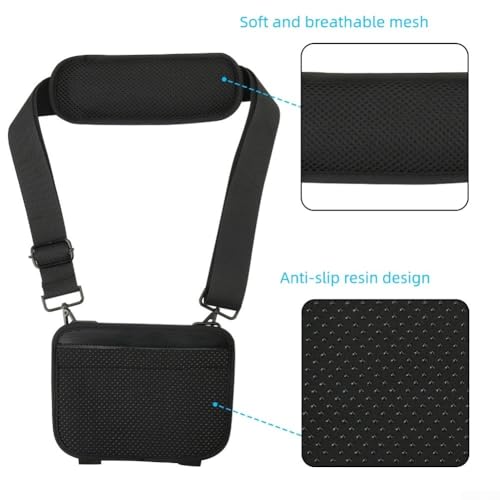 Correa de hombro portátil para altavoz, correa de transporte de nailon al aire libre para JBL para Boombox 1/2/3, accesorio de transporte de manos negras - imagen 4