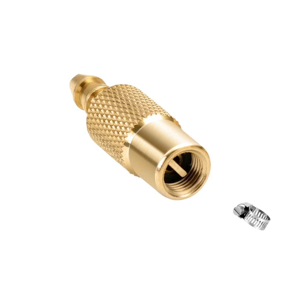 YROHGKPN Air Chuck Closed Straight Tire Chuck for Inflator Nozzle Adapter