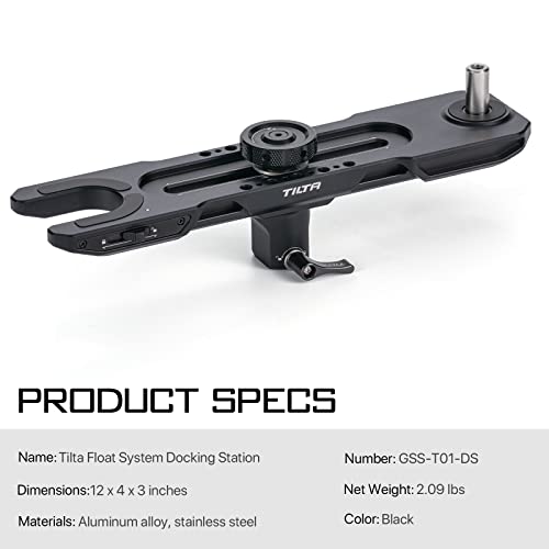 TILTA Float System Docking Station for Tilta Float Post Vest and Stabilizing Arm GSS-T01-DS, Black - Image 3