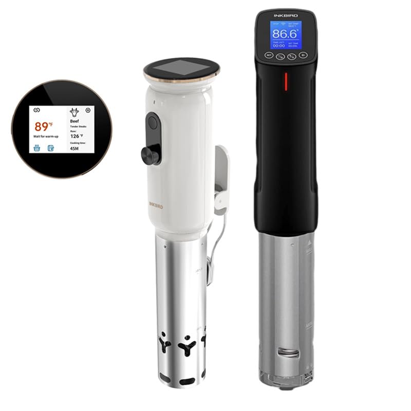 InkbirdWIFI Sous Vide Machine with Dual Recipes-3D Water Circulation Heating Sous Vide Cooker| Best Gift for Father's Day