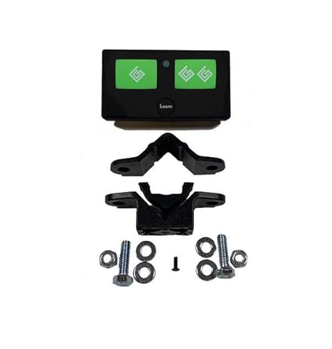 Ghost Controls Water-Resistant 3-Button Remote Control Transmitter For Automatic Gate Openers, Model Axr1 #TOP1