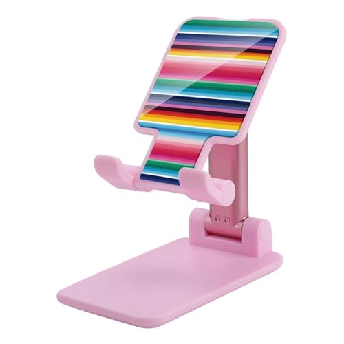 Support de téléphone de bureau réglable pour regarder des vidéos en couleur