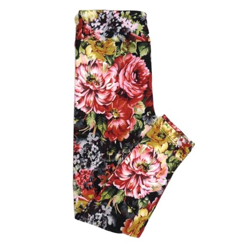 Lularoe Kids Sm-Med S/M Floral Assorted Leggings fits Kids Sizes 2-6 1511-F4-260274 Multicoloured