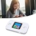 VBESTLIFE Mobiler 4G-Hotspot-Router, Tragbares Hochgeschwindigkeits-WLAN mit 300 Mbit/s und SIM-Kartensteckplatz, WPA2-Verschlüsselung, für Reisen Im Freien, für Europa, Asien, Afrika
