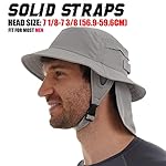 USHAKE Surf Hat Bucket Sun Hats for Surfing, Boating, Water-Sports Men and Women - Image 5