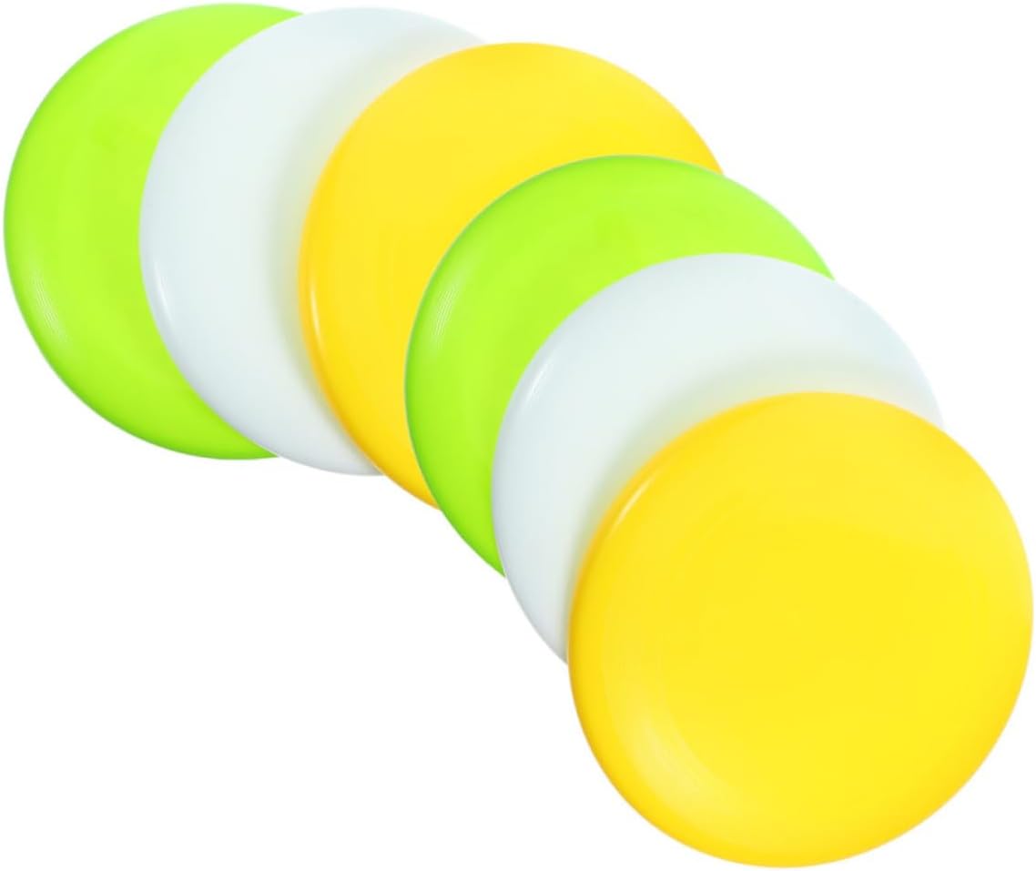 6pcs Softball Pitching Aid Training Discs Reusable Throwing Discs for Beginners and Advanced Players for Outdoor Practice Non- Edge Design for Realistic Feel