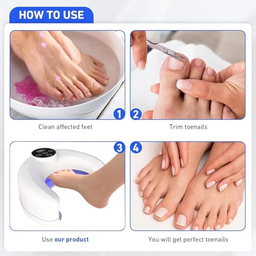 Lampe à ongles gel contre le vernis qui écaille avec séchage rapide UV LED
