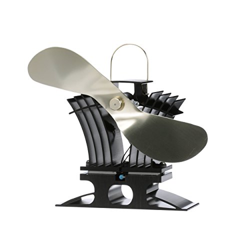 Ecofan Belair, 806Cabbx, Low Temperature Heat Powered Stove Fan, 140 Cfm, Gold, 9"Blade #TOP2