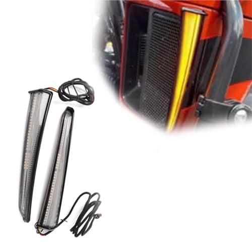 Feu de carénage inférieur moto avec finition premium pour carénages bas de FLHTCU