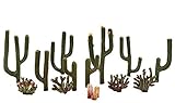 Woodland Scenics Plastic Cactus Plants 0.5-inch to 2.5-inch