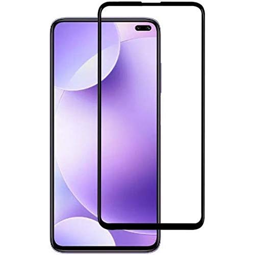 Image of Tempered Glass Screen Protector Compatible For REDMI MI Poco X2 ; K30 (2020) Full Screen Coverage (Except Edge to Edge) and Free Complete Easy Installation kit.