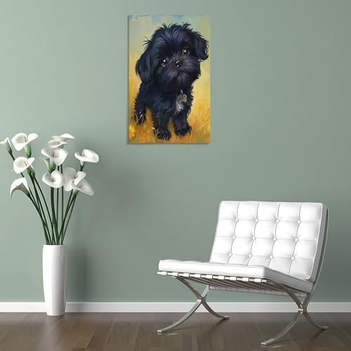Impression sur toile Bichon premium affiche murale 40x60 - 5