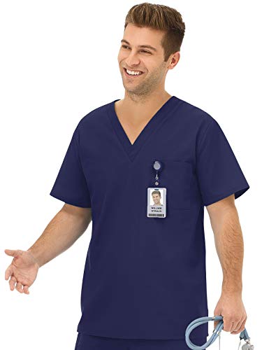 Fundamentals Unisex One Pocket Top New Navy M #TOP18