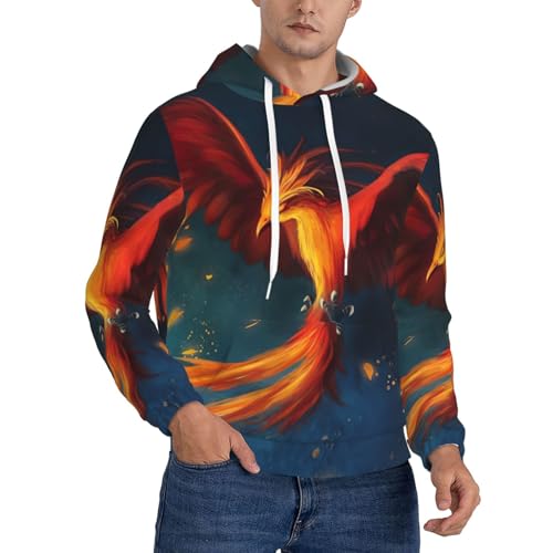 Sweat à capuche homme Phoenix évite le froissement pour le sport et la détente EdWal