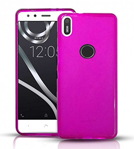 Todobarato24h Funda TPU Lisa Compatible con BQ AQUARIS X5 Plus Rosa