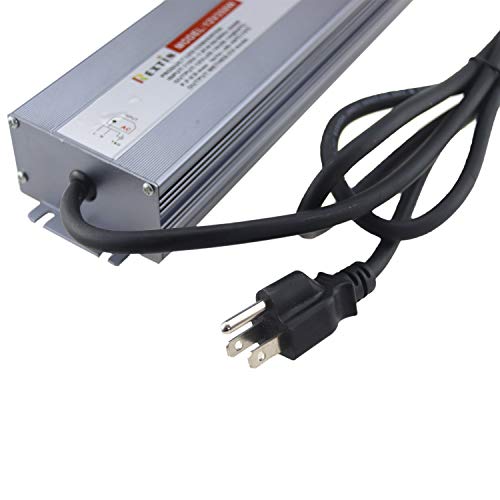 Image of Rextin DC 12V 250W 21A Led Power Supply Constant Voltage LED Transformer IP67 Waterproof Aluminum Alloy Shell for LED Lighting Led Strip Led Module LED Power Accessories (250W) (250w 20.8A)