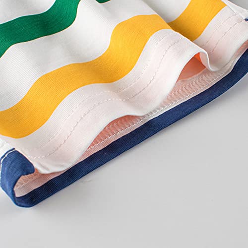 Toddler Boys Girls Athletic Shorts Elastic Waist Jersey Shorts Boys Solid Cotton Pants Pull-On Quick Dry Jogger Pants3