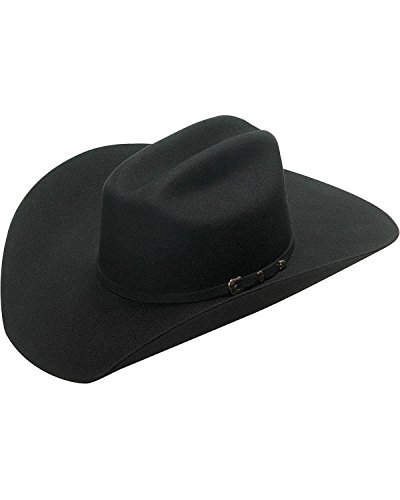 Twister Men's Santa Fe 2X Select Wool Cowboy Hat Black 7 3/4