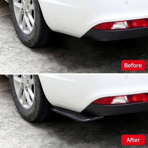 Difusor trasero para parachoques de BMW E46 M3 con spoiler protector y divisor canard 2