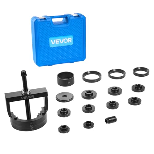 VEVOR Master Wheel Hub & Bearing Remover & Installer Kit, Fits Most Front-Wheel Drive Vehicles, Front Wheel Bearing Removal Tool, Wheel Bearing Installer Kit, Easy Bearing Swaps with No Press Required by VEVOR - Used condition - US$89.85
