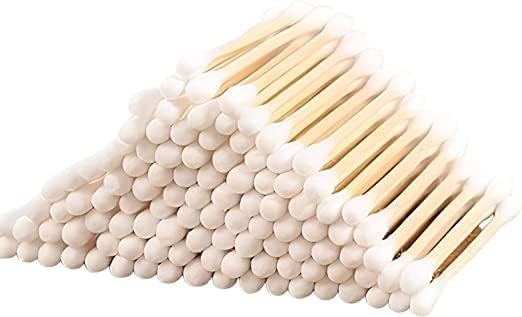 MKV MART 100-Piece Wooden Cotton Swabs – Double-Tipped, Hygienic Bamboo Sticks with Sturdy Handle for Safe Face & Body Care, Eco-Friendly and Cost-Effective Design-image-38