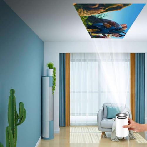 HY300 Mini Projetor Portatil, 5G WiFi 6 Bluetooth 5.0, Smart Projetor Android 11, 8500 Lumens Projet