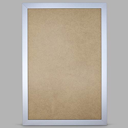 Stallmann Design Bilderrahmen New Modern 60x60 cm silber Rahmen fuer Dina 4 und 60 andere Formate Fotorahmen… – Bild 6