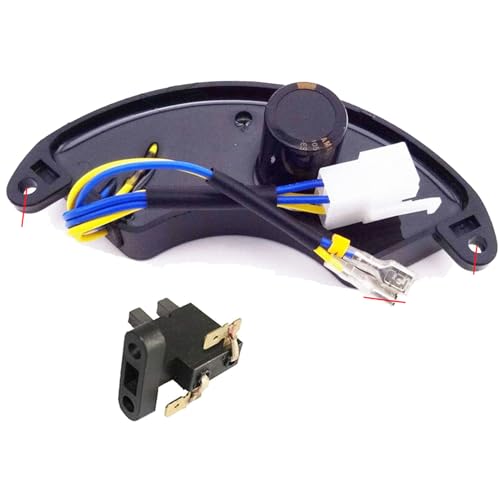 Generic BXTech 100110 AVR Voltage Regulator & Carbon Brush for Champion Power Equipment 9200/11500 Watts Generator 100110