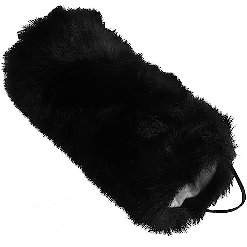 WHAMVOX Rabbit Women's Sleeve Manual Hand Muff Portable Warmer Muff Winter Thick Plush Hanging Warmer Bag