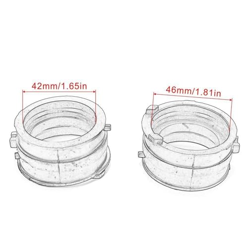 Pipe d'admission carburateur CBR900RR 1993-1999 manchon de rechange - 2