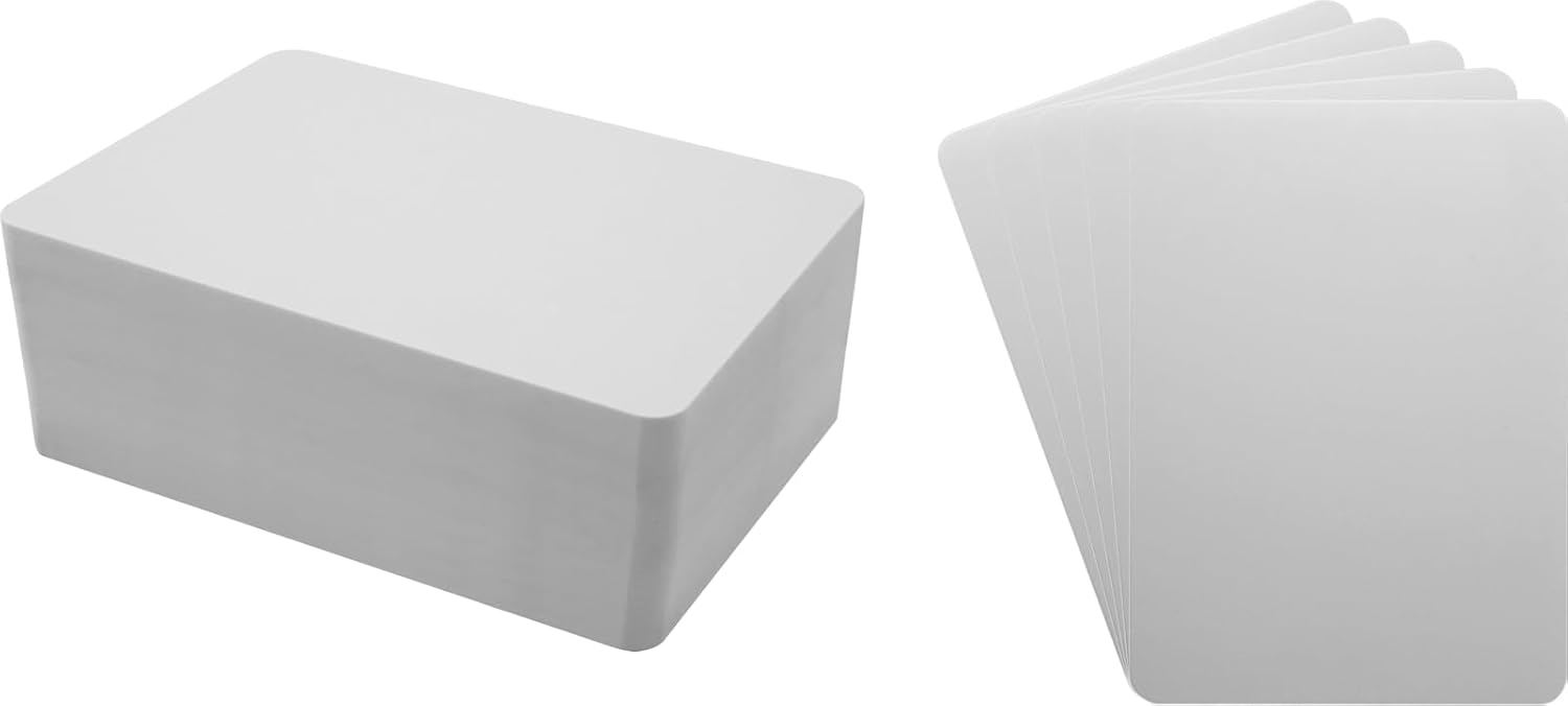 Square Deal Recordings & Supplies Square Deal Recordings & Supplies (100) White Heavy Duty 30mil Narrow CD Jewel Box Divider Cards – 4-7/8″ x 6-3/4″ – CDNS68NWH30