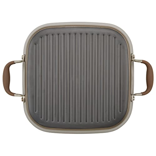 Anolon Advanced Hard Anodized Nonstick Grill Pan / Griddle And Roaster - 11 Inch, Brown #TOP7