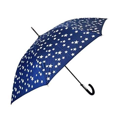 Goodforgoods Paraguas Que Cambia de Color con la Lluvia, para Adultos, Mujeres, Hombres, de Apertura automática, Resistente al Viento con un diámetro de 105 cm. (Azul 7) Cover