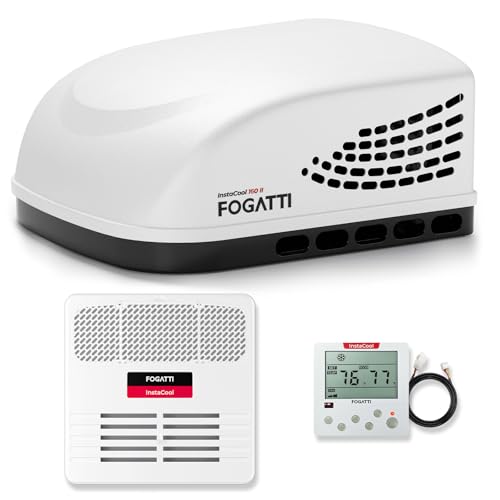 FOGATTI RV Air Conditioner InstaCool 16000BTU Ducted, Rooftop AC Unit RV, All in One Unit, Easy...