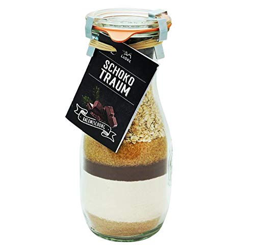 Löbke Hof Backmischung Plätzchen Schoko-Traum, 530ml Weckflasche