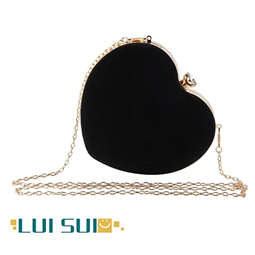Mini sac à main cœur rigide noir au design chic et compact