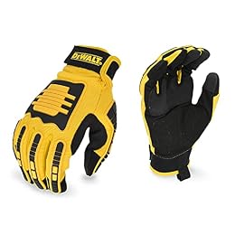 DEWALT DPG781 Performance Mechanic Work Glove with TPR Impact Protection and Anti-Slip Grip