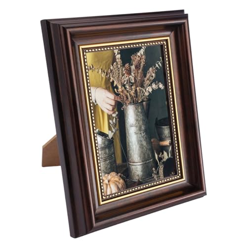 1 Stück Bilderrahmen Vintage, 10×15cm Fotorahmen Vintages Deko Rustikal,...